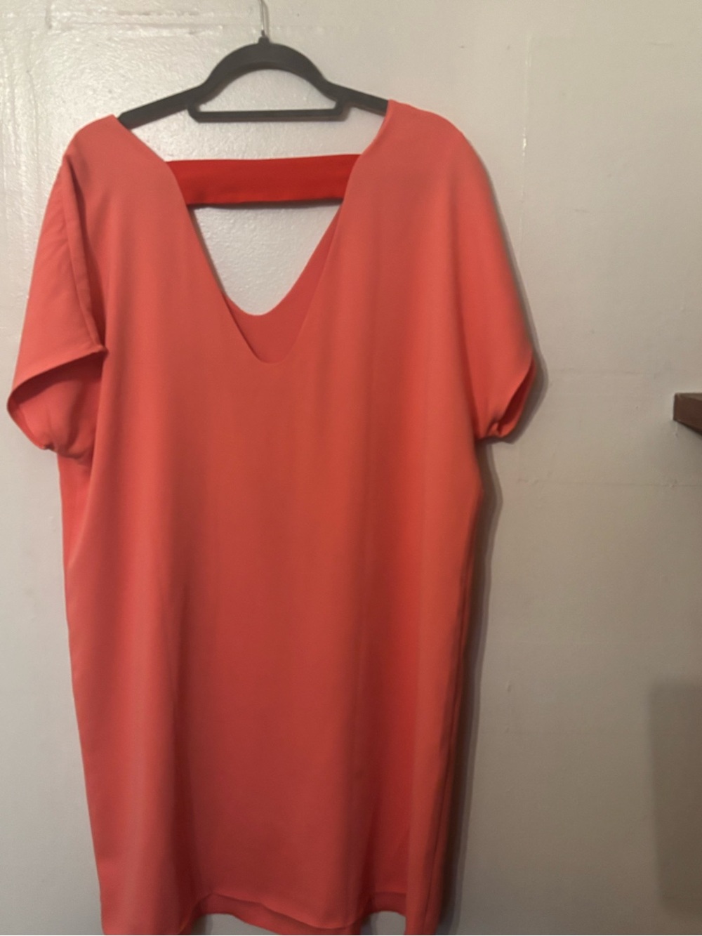 cooper & ella Coral V-Neck Shift Dress